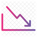 Statistiken Nach Unten Pfeile Statistiken Nach Unten Symbol