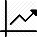 Statistique Analyse Graphique Icône