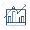 Statistiques Diagramme A Barres Graphique Icône