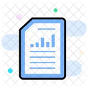 Analyses Statistiques Presentation Commerciale Icon