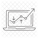 Statistiques Statistiques Marketing Icône