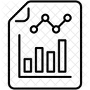 Analyses Statistiques Graphique Icône