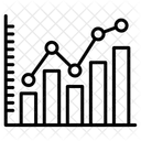 Statistiques Graphique Croissance Icône