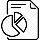 Graphique Tarte Statistiques Icône