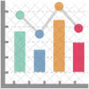 Statistiques Graphique Tableau Financier Icône