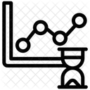 Statistiques De Temps Icône