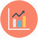 Statistiques Croissance Graphique Icône