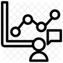 Statistiques De Communication Icône
