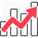 Statistiques De Croissance Croissance Mesures Icône