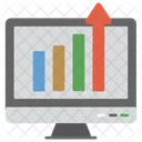 Site Web Trafic Statistiques Icône