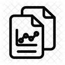 Statistiques Des Documents Icône