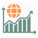 Statistiques Dhebergement Web Site Web Icône