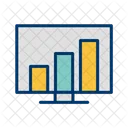 Statistiques Donnees Entreprise Icône