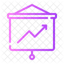 Statistiques Tableau Blanc Rapport Icon