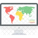 Statistiques par pays  Icône