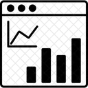 Statistiques Analyses Et Mesures Web Icône