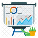 Statistische Analyse Datenanalyse Analytik Symbol