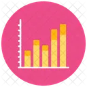 Statistisches Diagramm Infografik Balkendiagramm Symbol