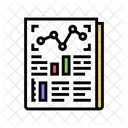 Statistik Bericht Farbe Symbol