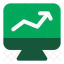 Stats Statistic Monitor Icon