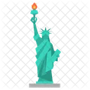 Statue Liberty Usa Icon