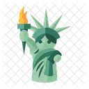 Statue Liberty Iconic Icon