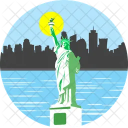 Statue of liberty  Icon