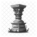 Statue Pedestal Icon