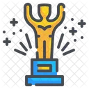 Statuette Trophy Oscar Award Icon