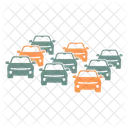 Staus Strasse Autos Symbol