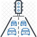 Verkehr Stau Strasse Symbol
