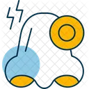 Verstopfung Pollenallergie Verstopfte Nase Symbol