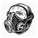 Staubmaske Atemschutzmaske Gesichtsschutz Icon
