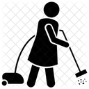 Hausmeisterdienste Bodenreinigung Hausreinigung Symbol
