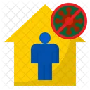 Workhome Virus Covid Icon
