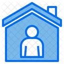 House Avatar Stay At Home Icon
