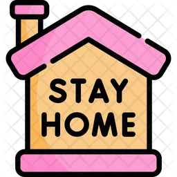 Stay At Home  Icon