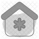 Stay At Home At Home Quarantine Icon