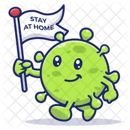 Stay At Home  Icon