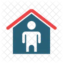 Stay At Home Home House Icon