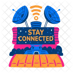 Stay Connected  Icon