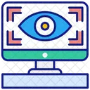 Stay Focus Monitor Eye Icon
