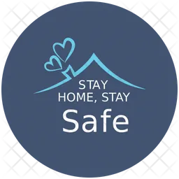 Stay at Home  Icon