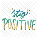 Stay Positive Icon
