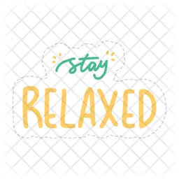 Stay relaxed  Icon