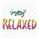 Stay relaxed  Symbol
