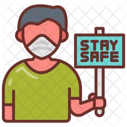 Stay safe  Icon