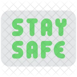 Stay Safe  Icon