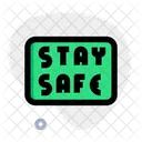 Stay Safe Stay At Home Stay Home Icon