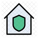 Stayhome Safety Shield Icon